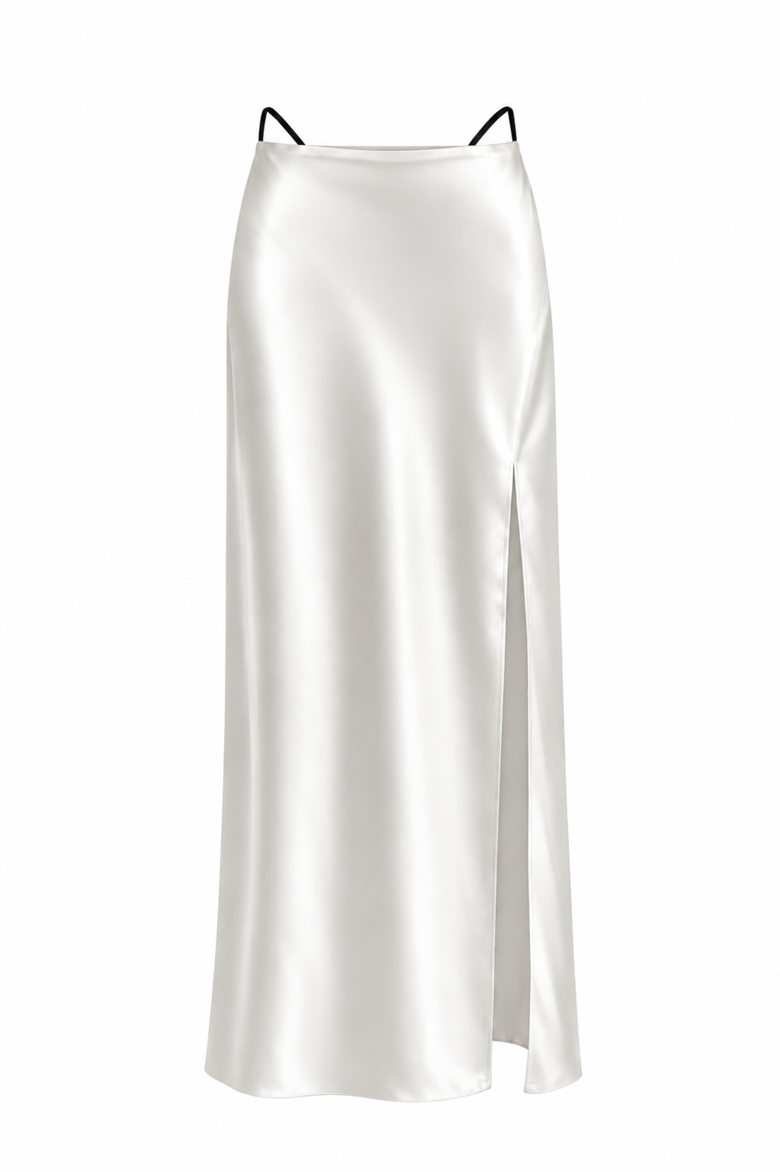 The G-String Maxi Satin Skirt