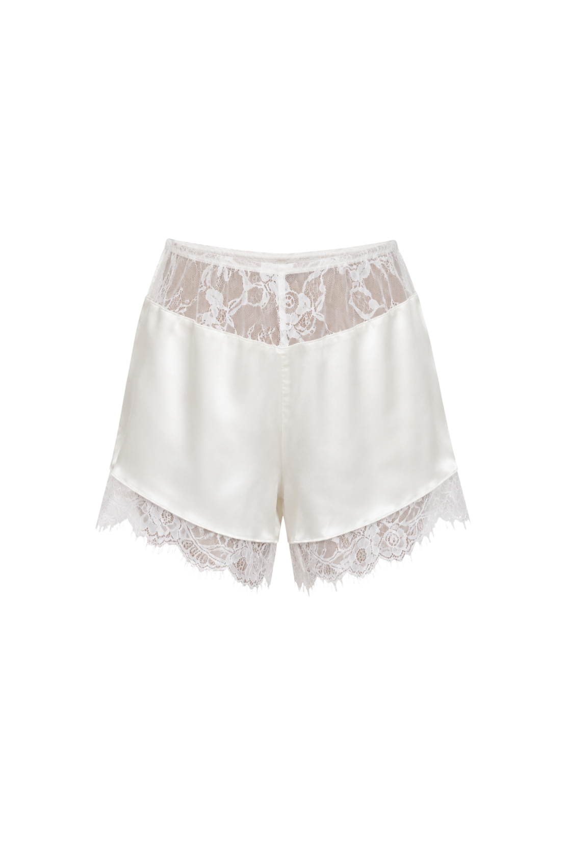 Left Undone Lace & Satin Co-ord Set