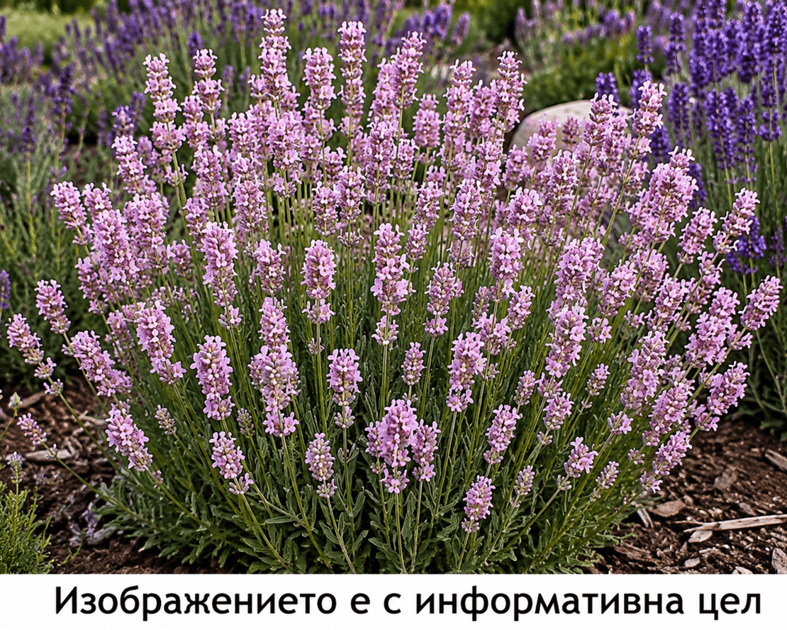 Lavandula angustifolia 'Rosea' (Лавандула 'Rosea')