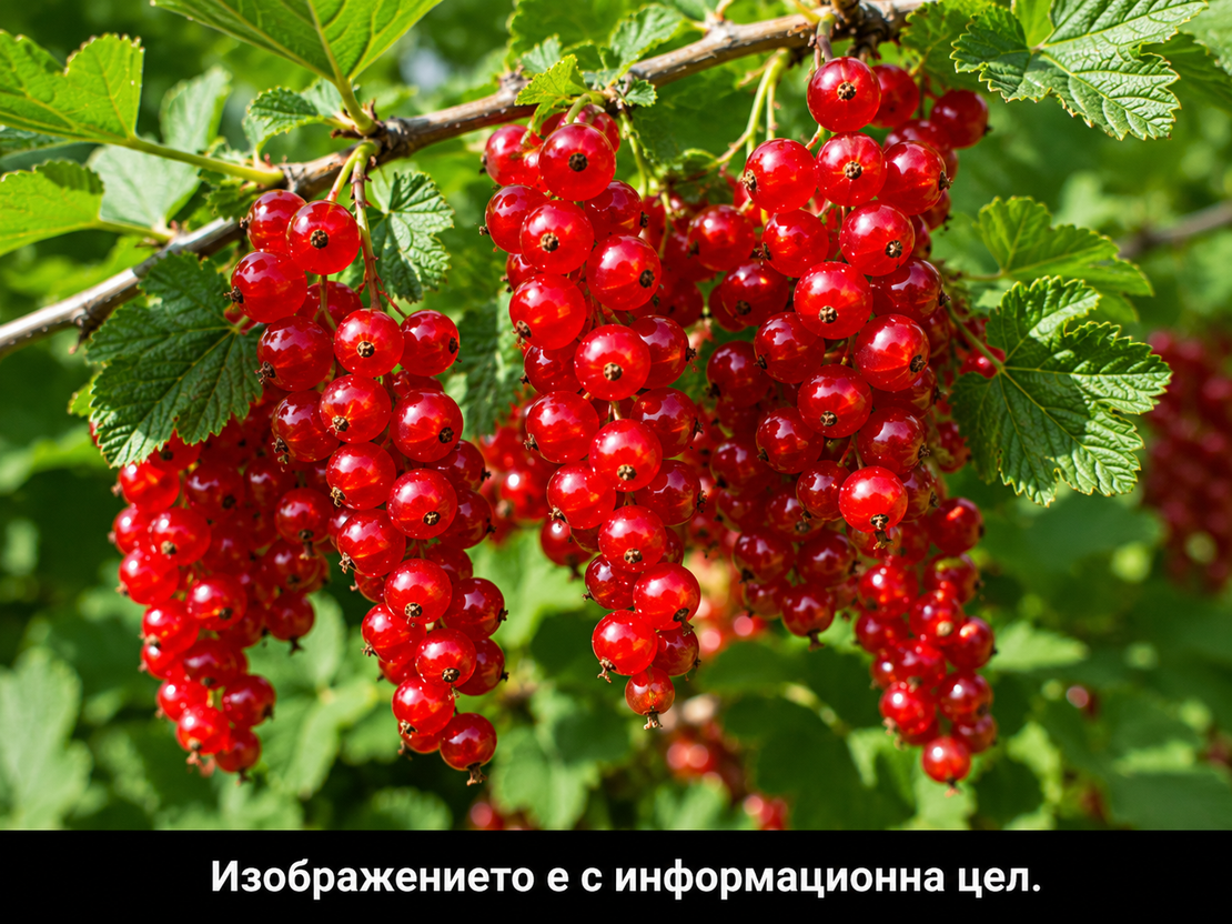 Ribes rubrum (Червен касис)
