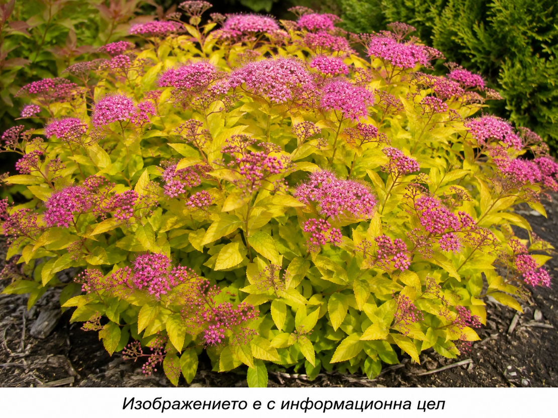 Spiraea japonica 'Golden Princess'