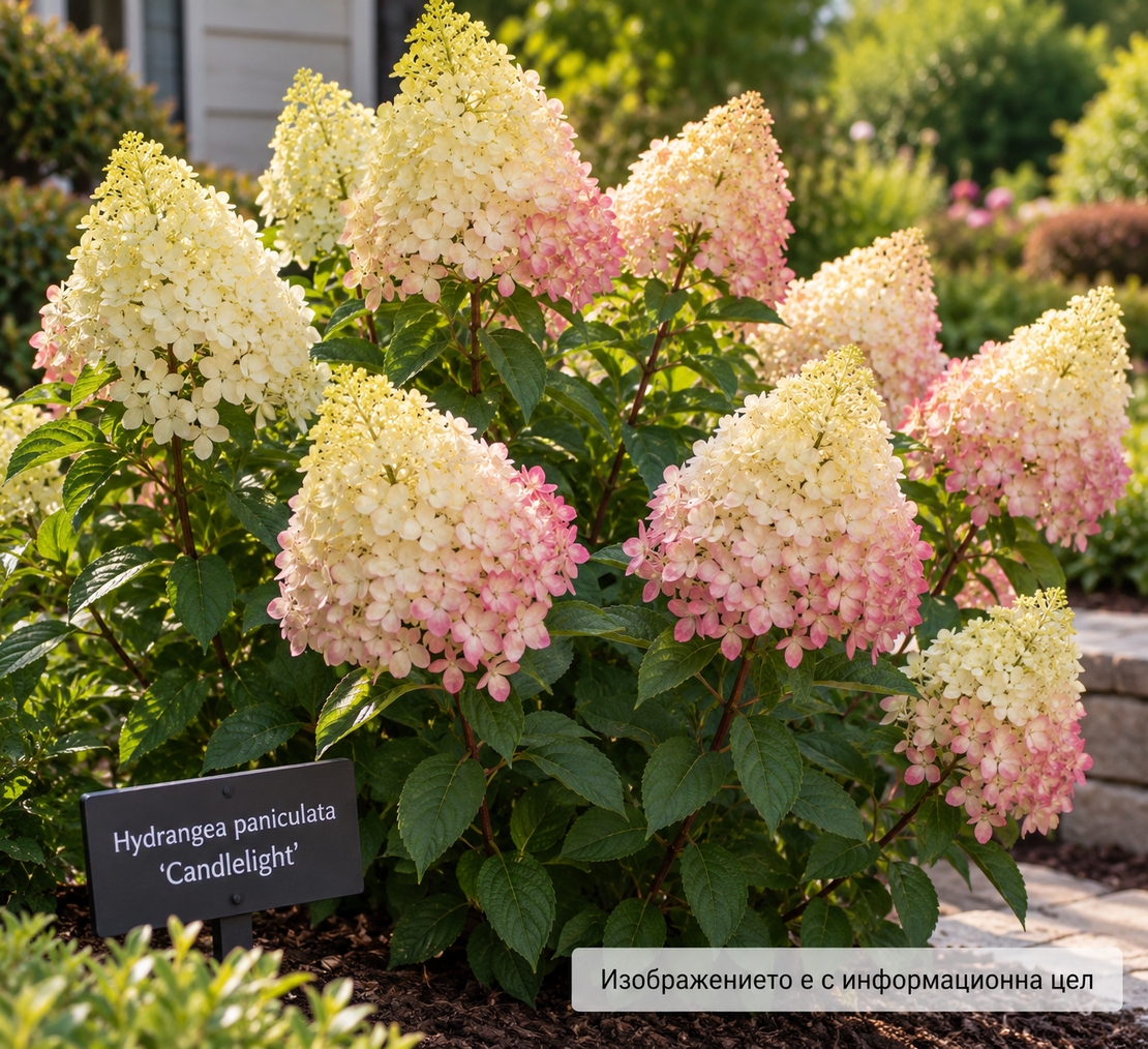 Hydrangea paniculata ‘Candlelight’
