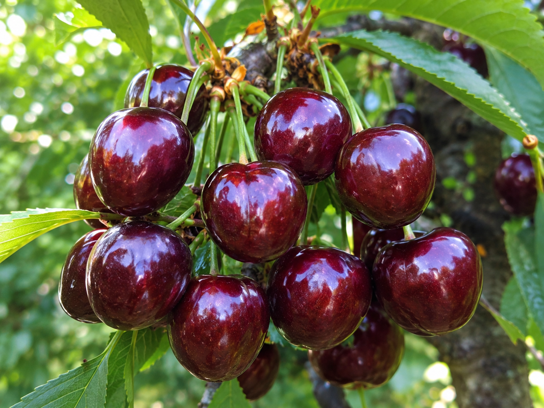 Prunus avium 'Lapins' (Череша 'Лапинс')