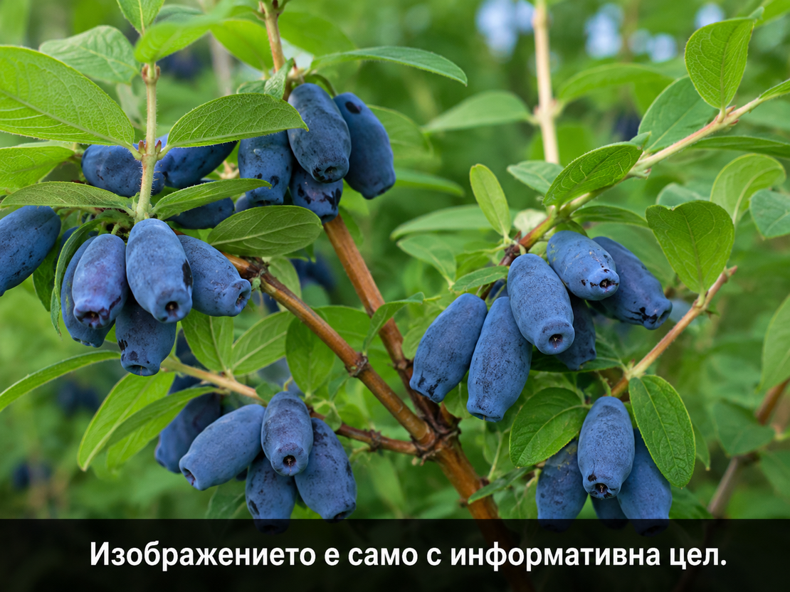 Lonicera caerulea (Майска / Камчатска боровинка)