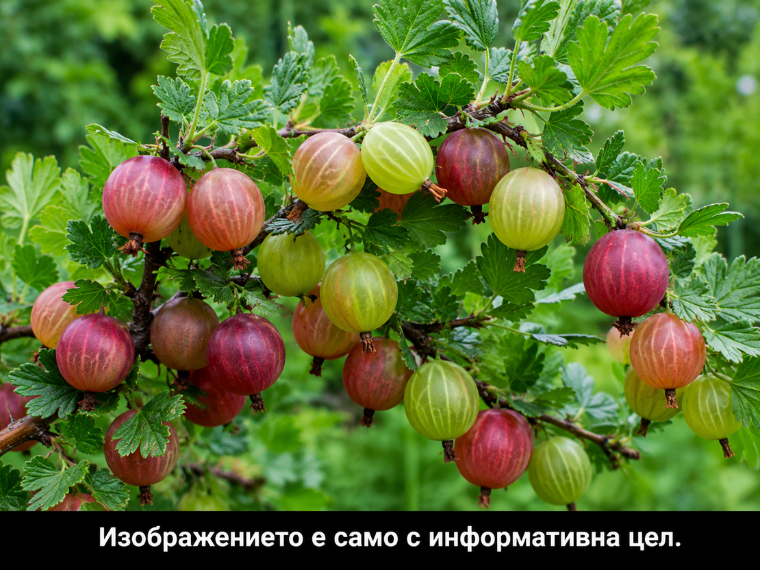 Ribes uva-crispa (Цариградско грозде)