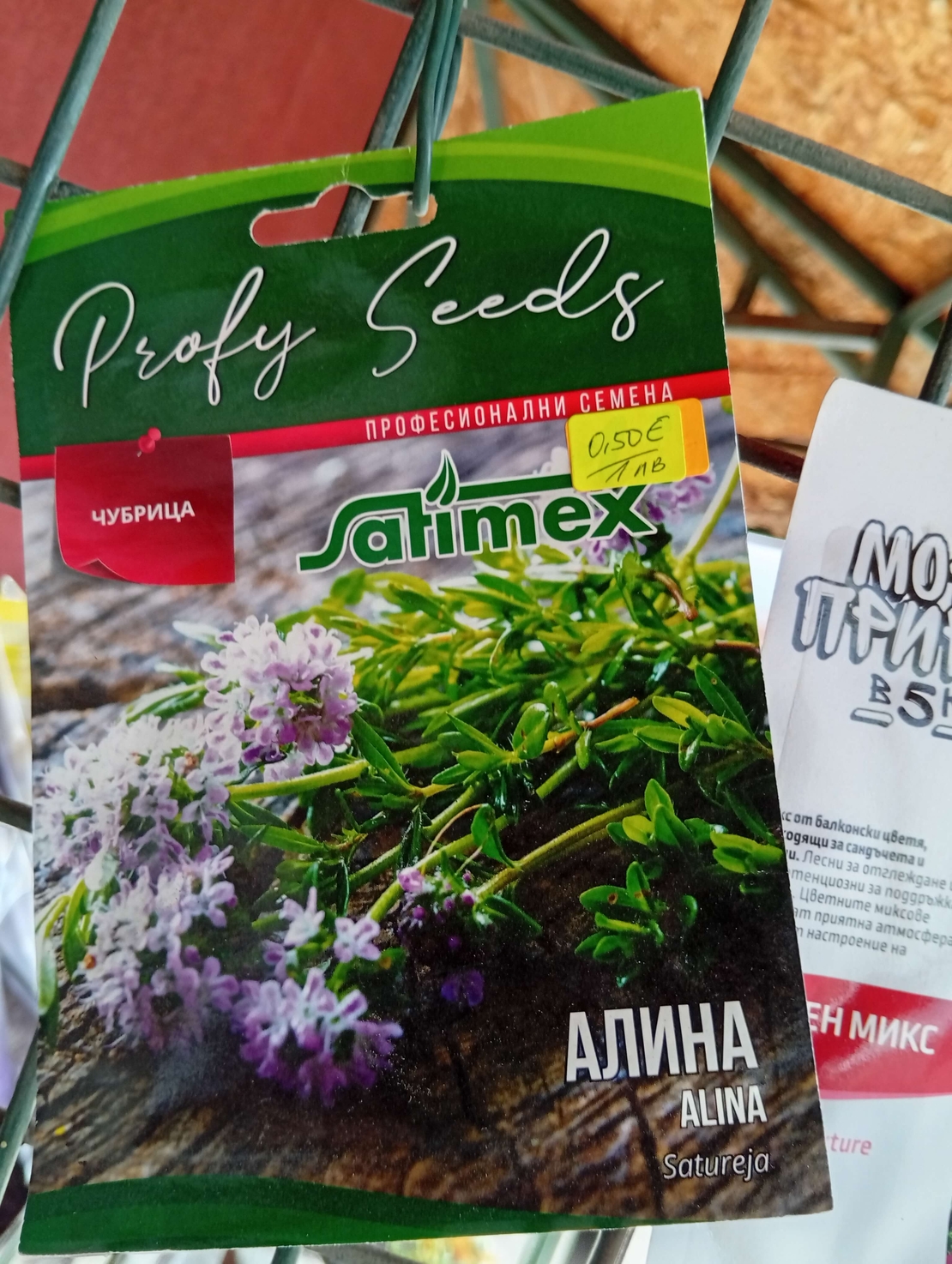 Семена Алина ( чубрица )