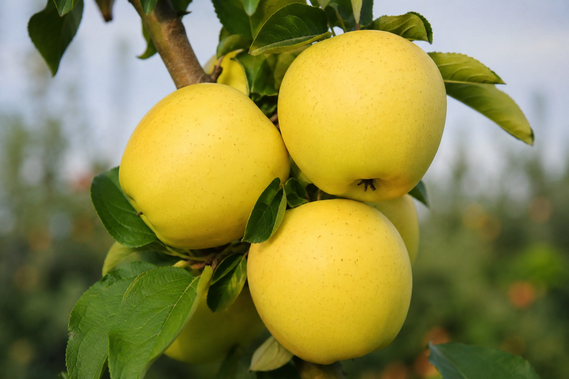Malus domestica 'Golden Delicious' (Ябълка 'Златна превъзходна')