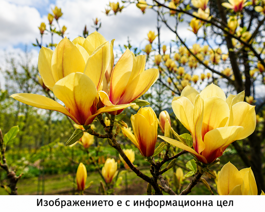Magnolia 'Sunsation' Дървовидна