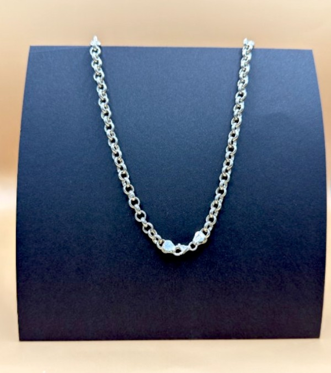 Сребърен синджир плетка 