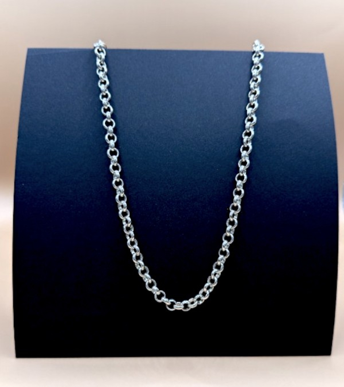 Сребърен синджир плетка 