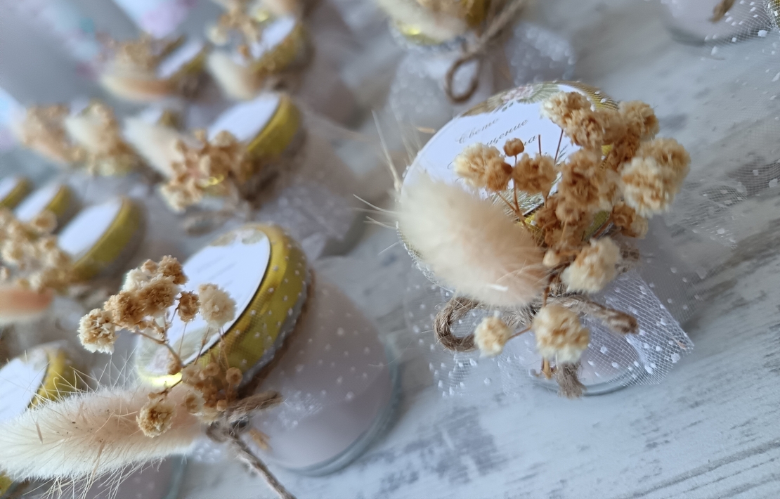 Свещ в бурканче 2