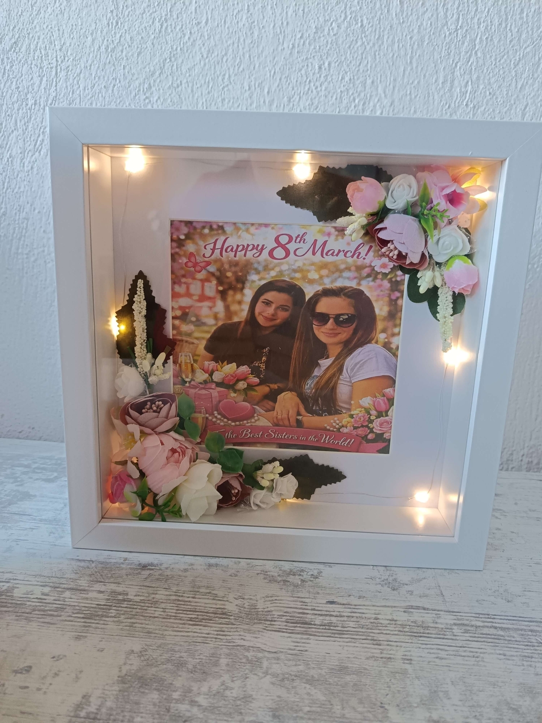 3D  рамка с текст