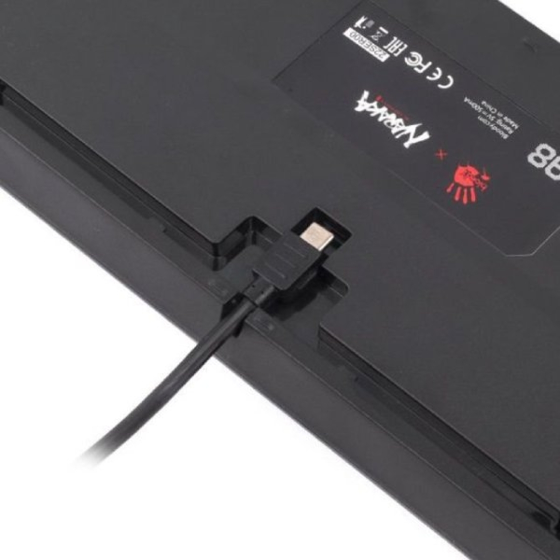 Механична клавиатура A4Tech Bloody - S98 Naraka, Red, RGB,червена