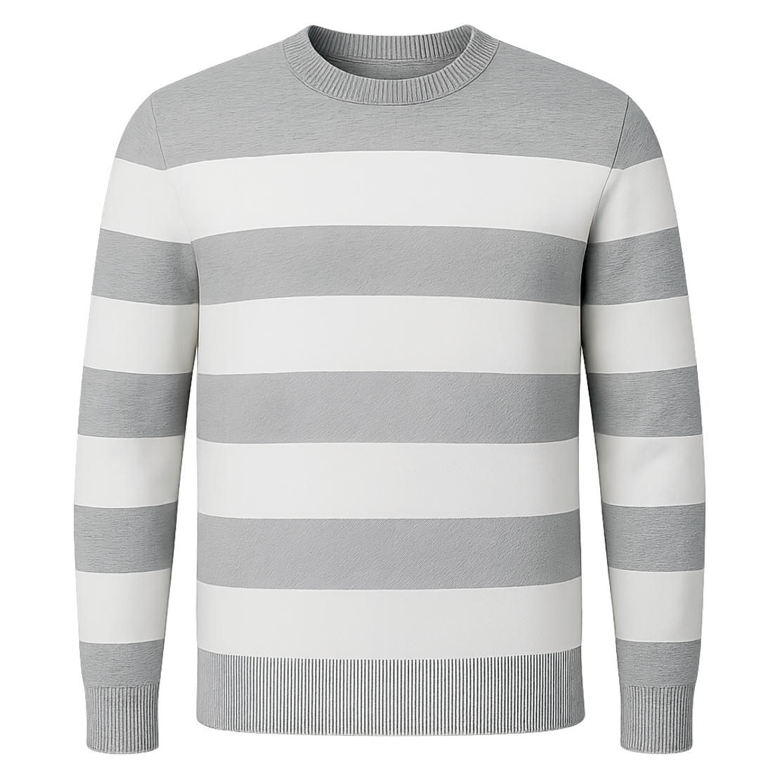 Мъжки пуловер райе