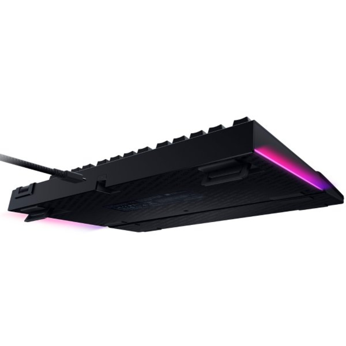 Механична клавиатура Razer - BlackWidow V4 75, Orange, RGB, черна