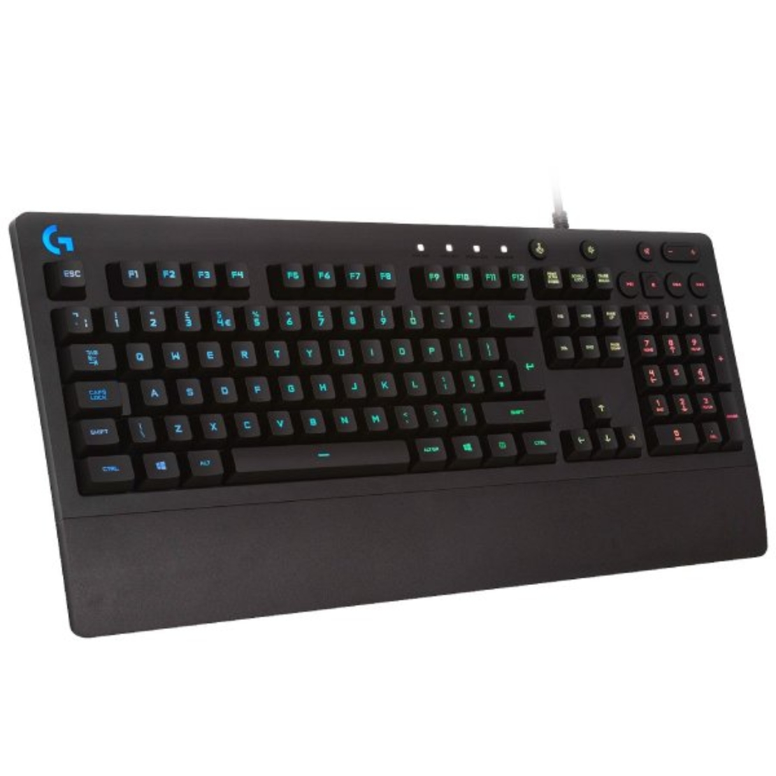 Гейминг клавиатура Logitech - G213 Prodigy, RGB, черна
