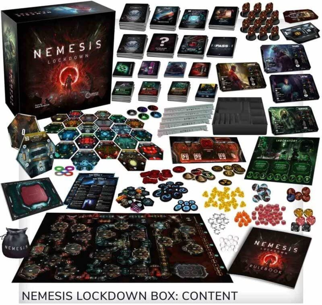 Настолна игра Nemesis Lockdown - Кооперативна