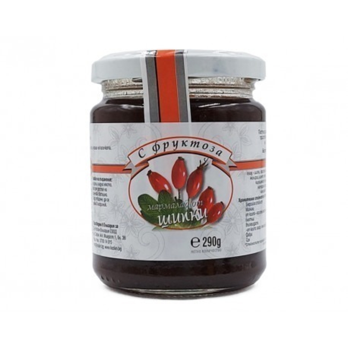 Мармалад от шипки, без добавена захар, Др. Кескин, 290 гр.
