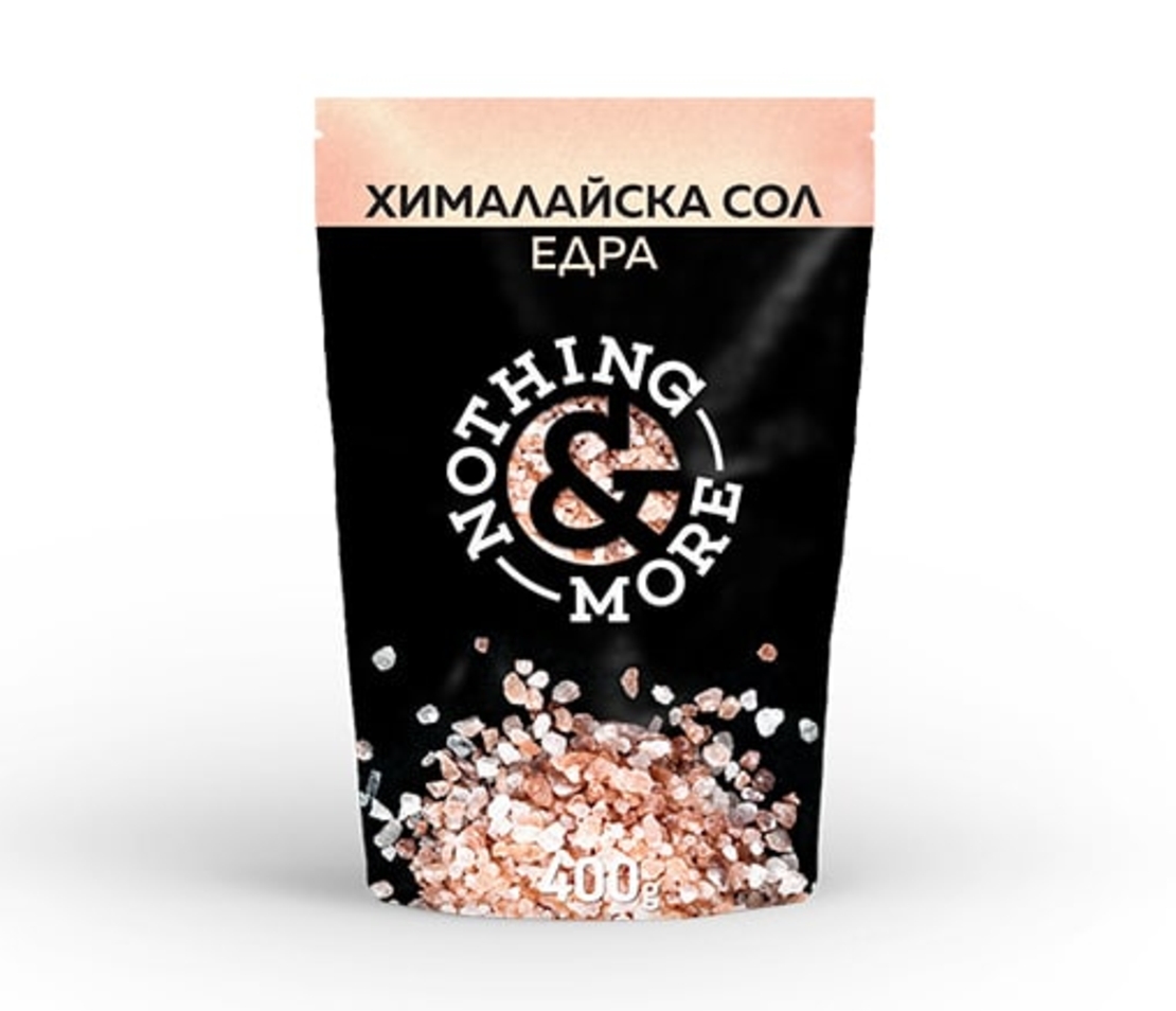 Хималайска сол едра, &NOTHING MORE, 400 г