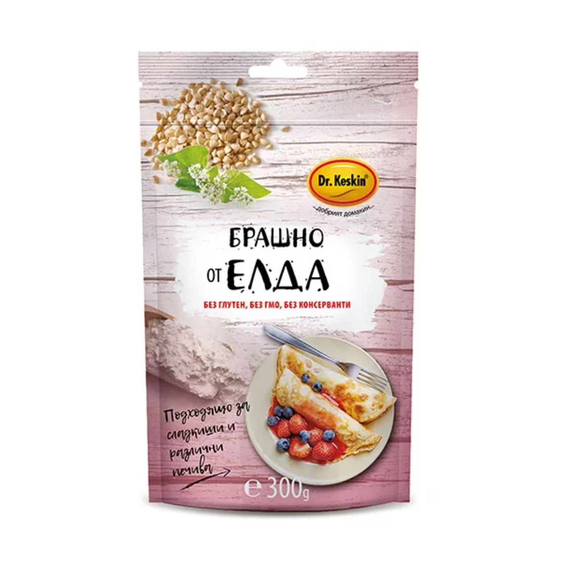 Брашно от елда Dr. Keskin, без глутен, 300гр.