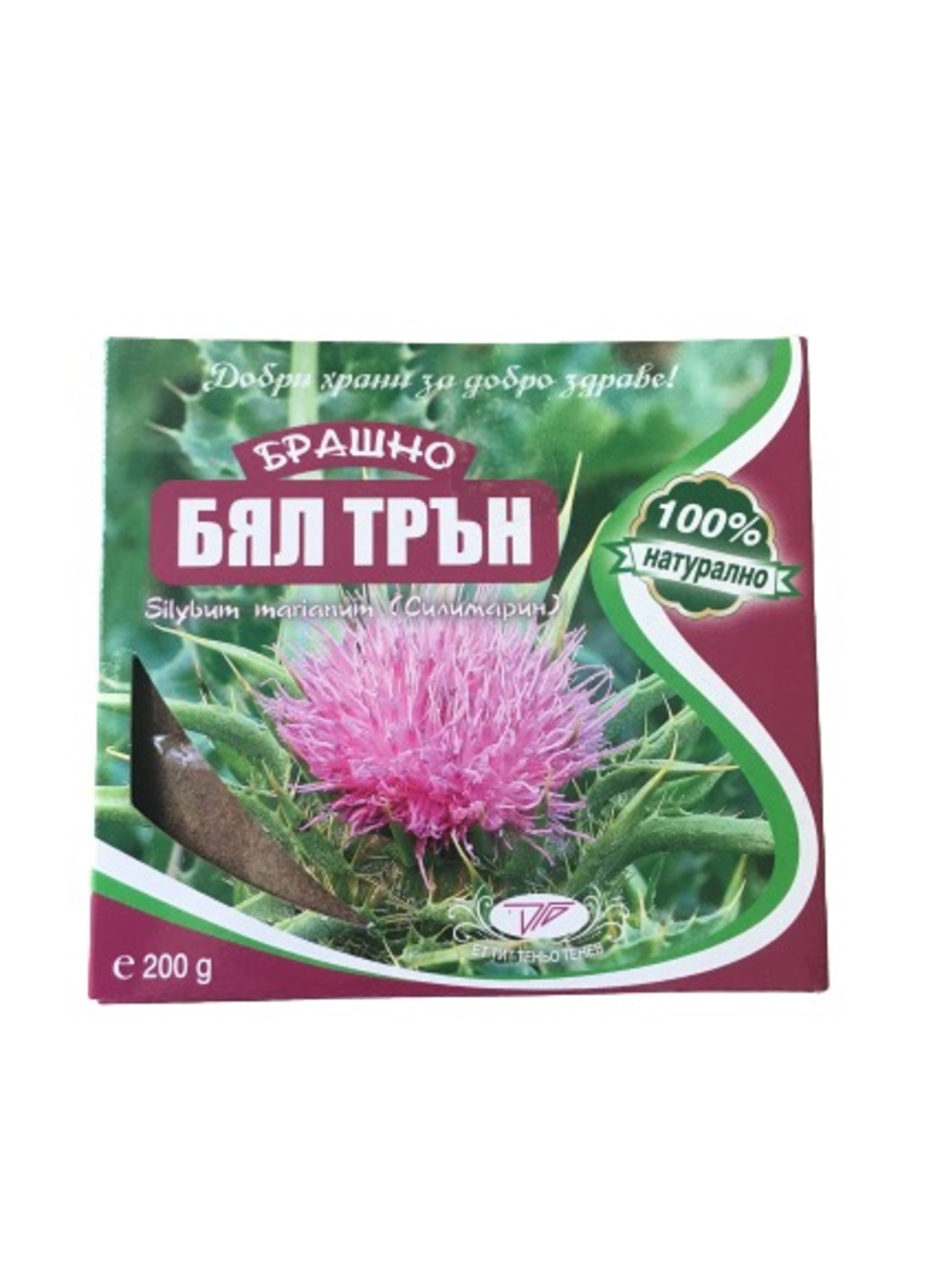 Брашно от семена на Бял трън (Силимарин), 200 г