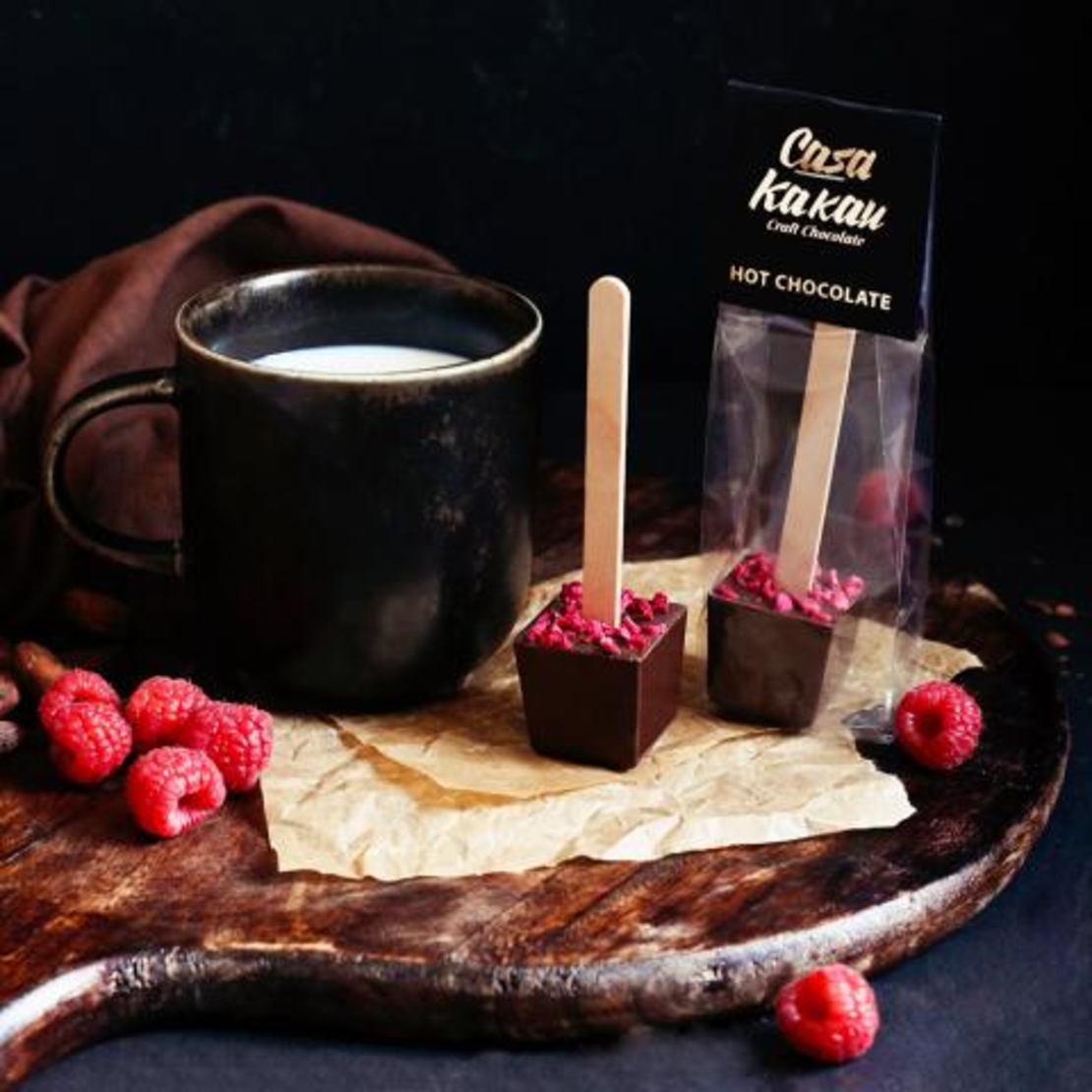 ГОРЕЩ ШОКОЛАД- МАЛИНА