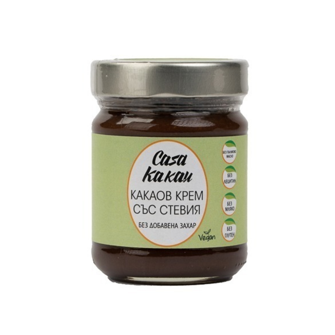 Лешников крем със СТЕВИЯ Casa Kakau 200 гр.