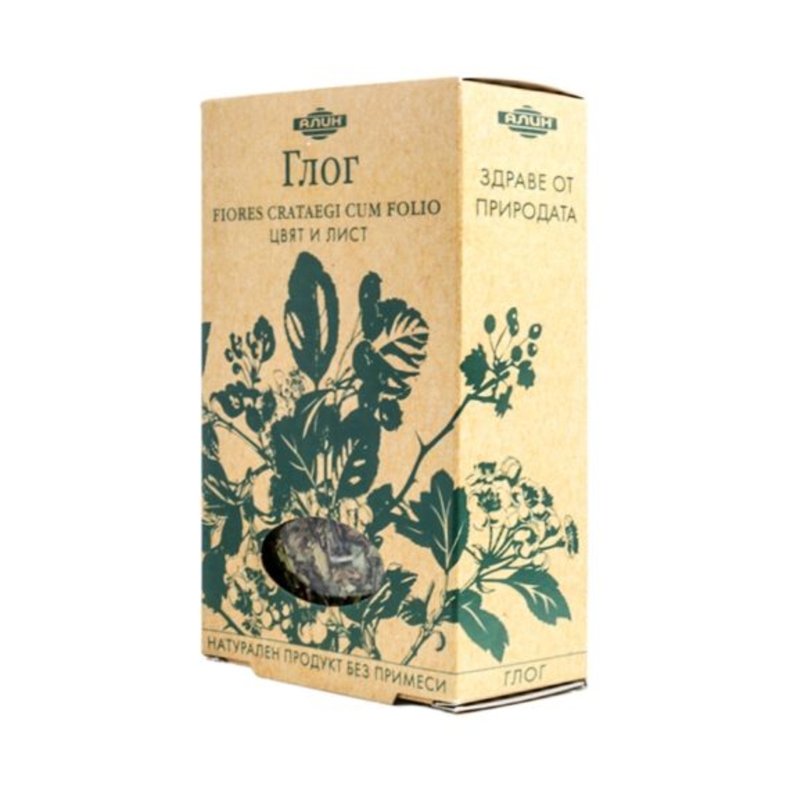 Глог цвят и лист-Алин 50гр.