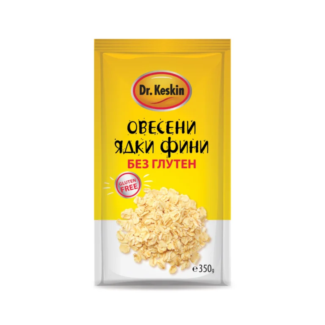 Овесени ядки, без глутен, фини, Dr. Keskin, 350 гр