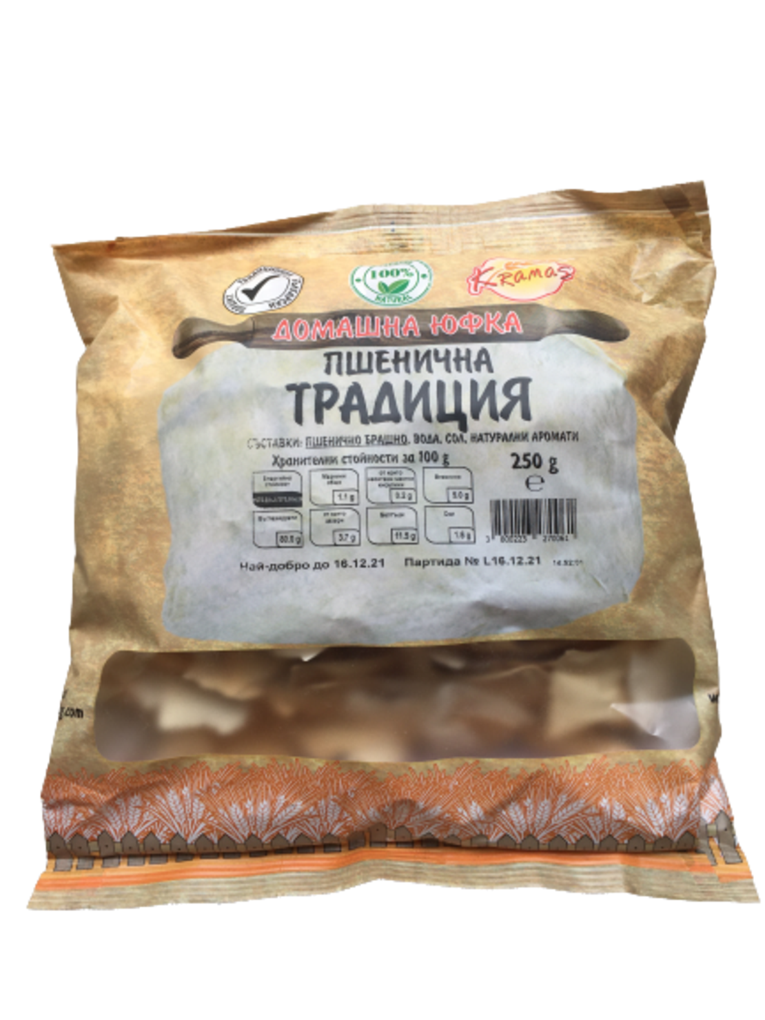 Домашна юфка Традиция - 250гр.