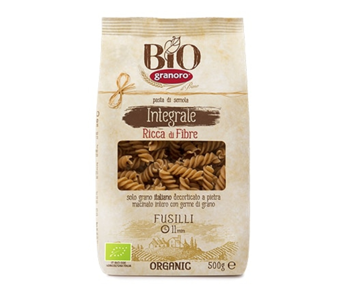 Био Фузили пълнозърнести, GRANORO, 500гр.