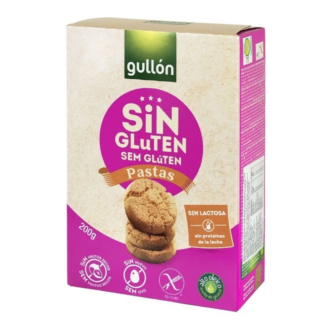 Бисквити GULLON без глутен 200г