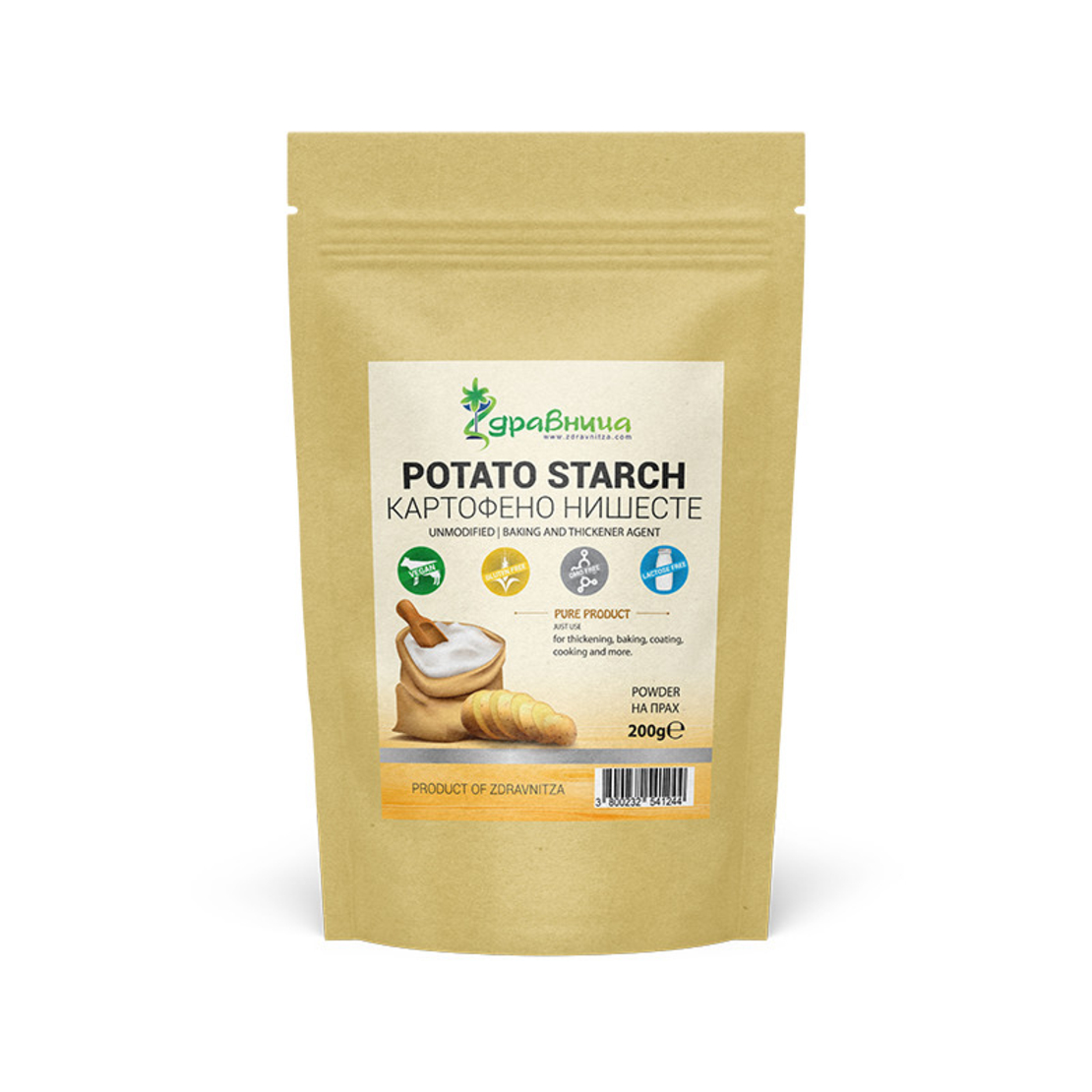 Картофено нишесте (брашно), Здравница, 200 гр.