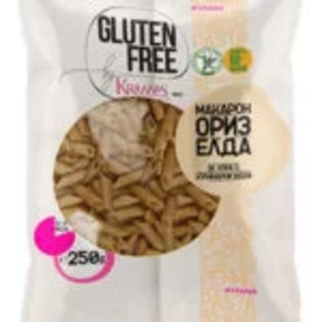Макарони от ОРИЗ и ЕЛДА - 250гр.