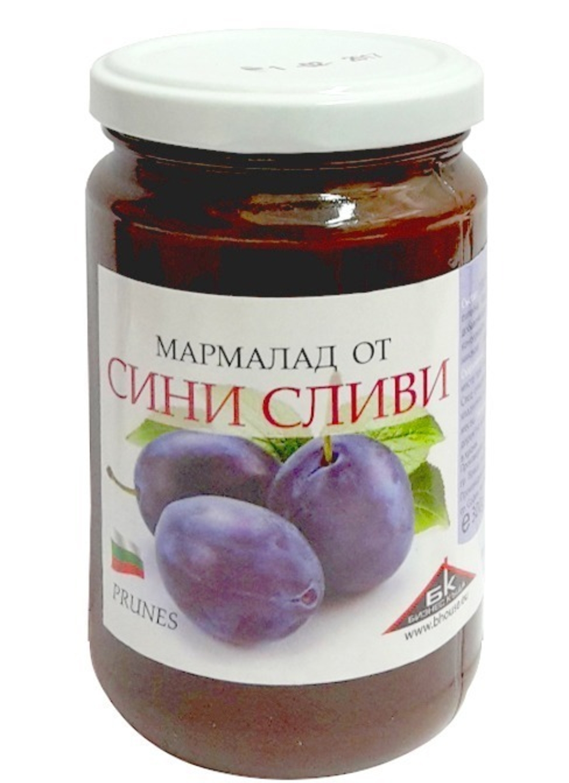 МАРМАЛАД ОТ СИНИ СЛИВИ 100% 300 ГР