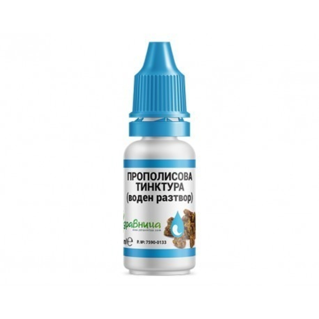 Прополисова тинктура, воден разтвор без алкохол, Здравница, 30 мл