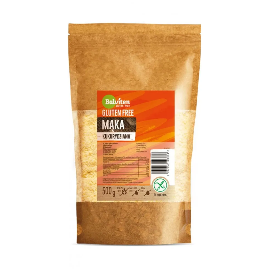 Царевично брашно без глутен Balviten 500 г