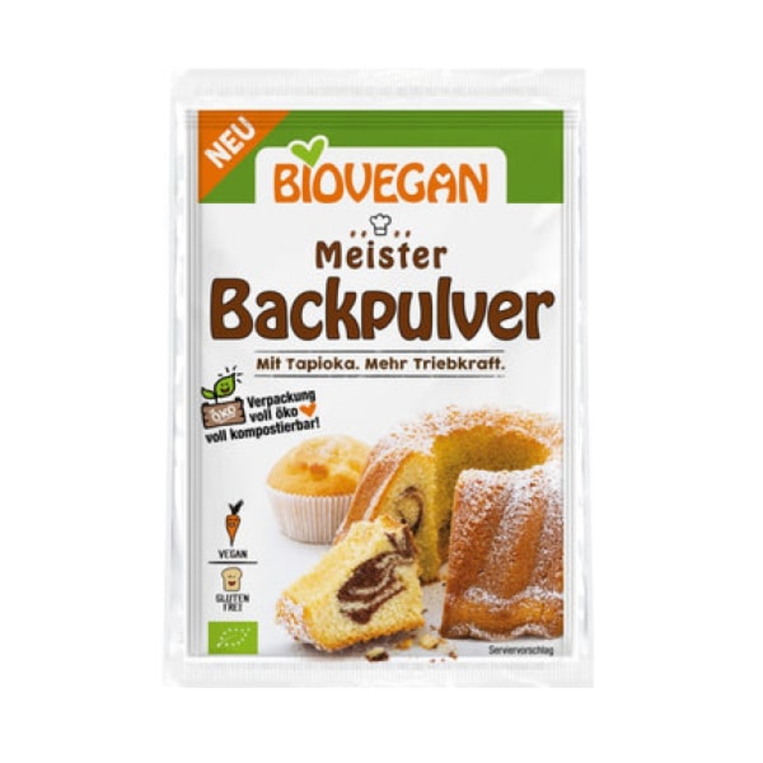 Бакпулвер с тапиока нишесте, Bio Vegan 17g