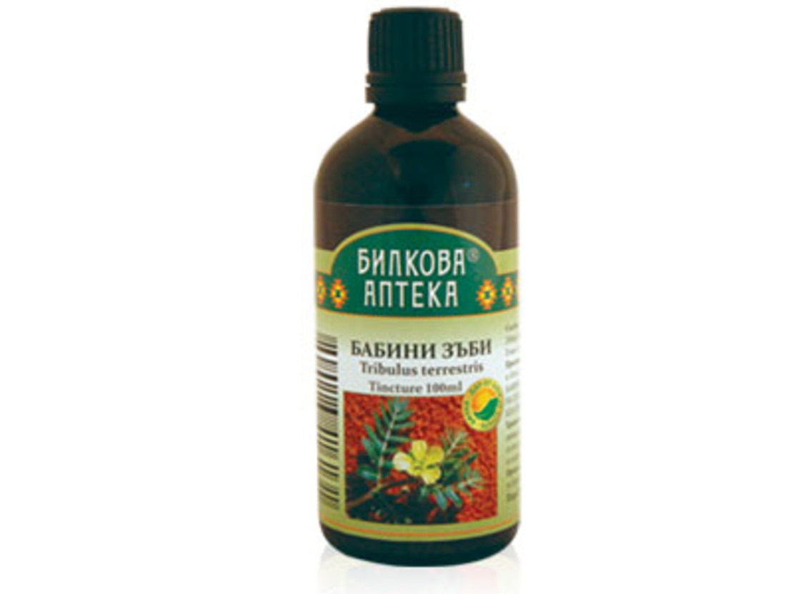 БАБИНИ ЗЪБИ Tribulus terrestris, ТИНКТУРА 100мл