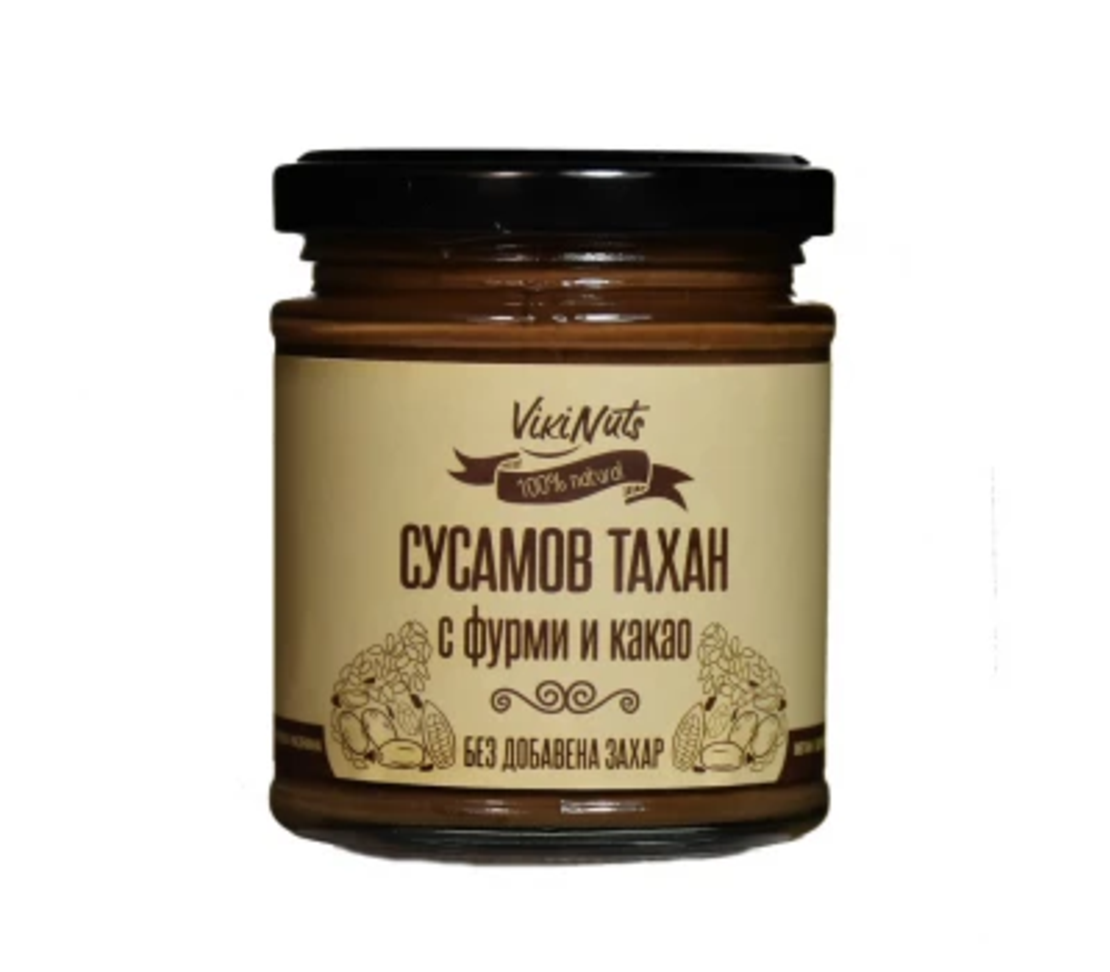 Сусамов тахан с фурми и какао 200 гр. VIKI NUTS