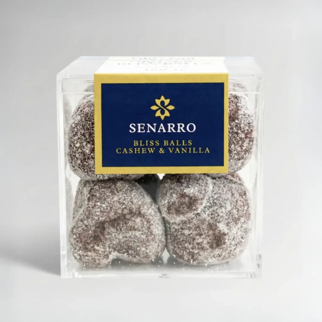 БИО Веган Bliss Balls бонбони Кашу и Ванилия 160 g SENARRO