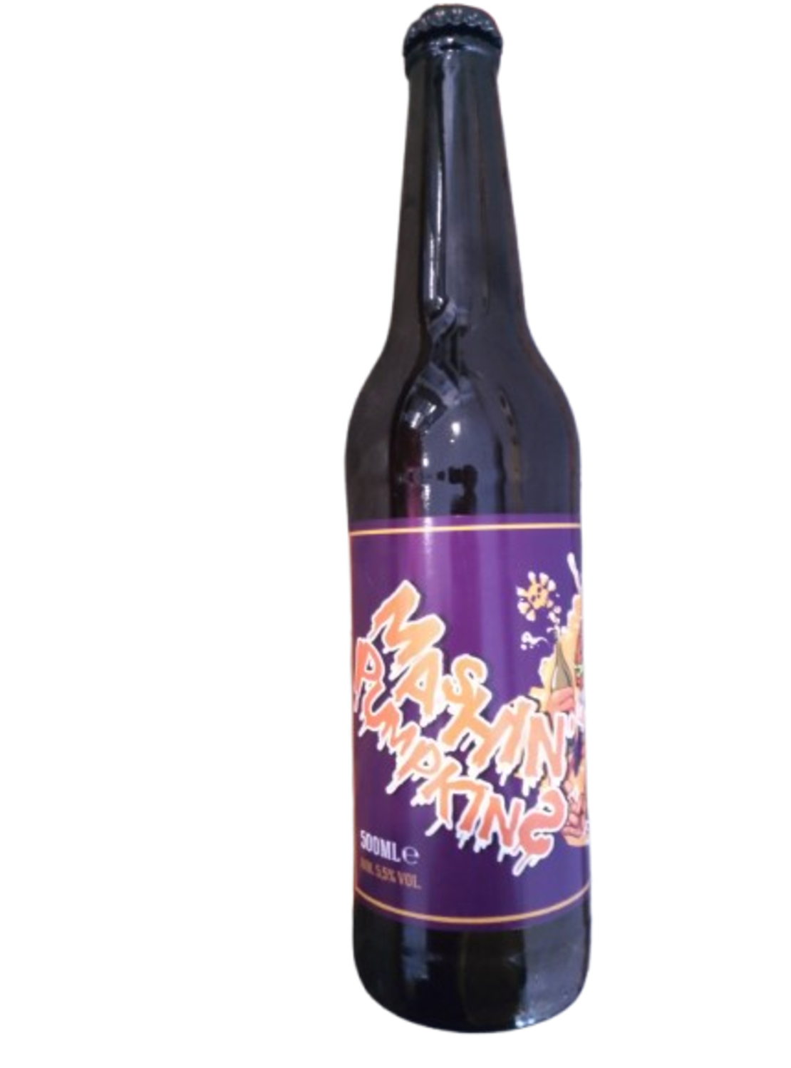 Бира с тиква и канела MASHIN' PUMPKINS 0,5 л. Трима и Двама