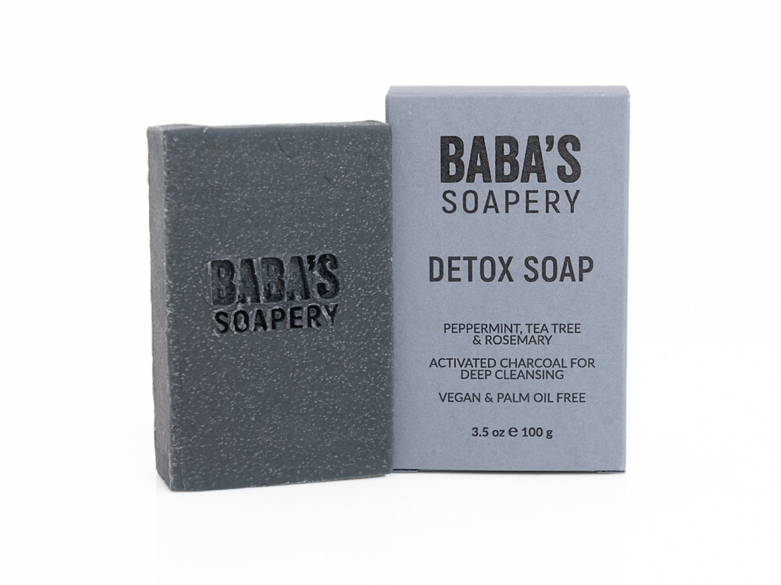 Сапун DETOX 100 гр. BABA'S SOAPERY