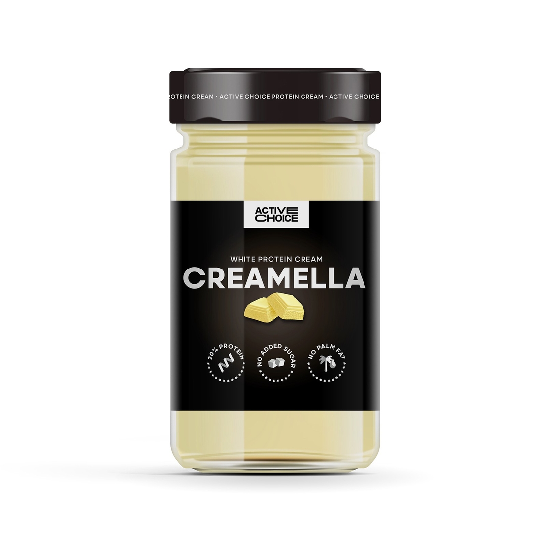 Протеинов крем CREAMELLA White, 300 гр. ACTIVE CHOICE