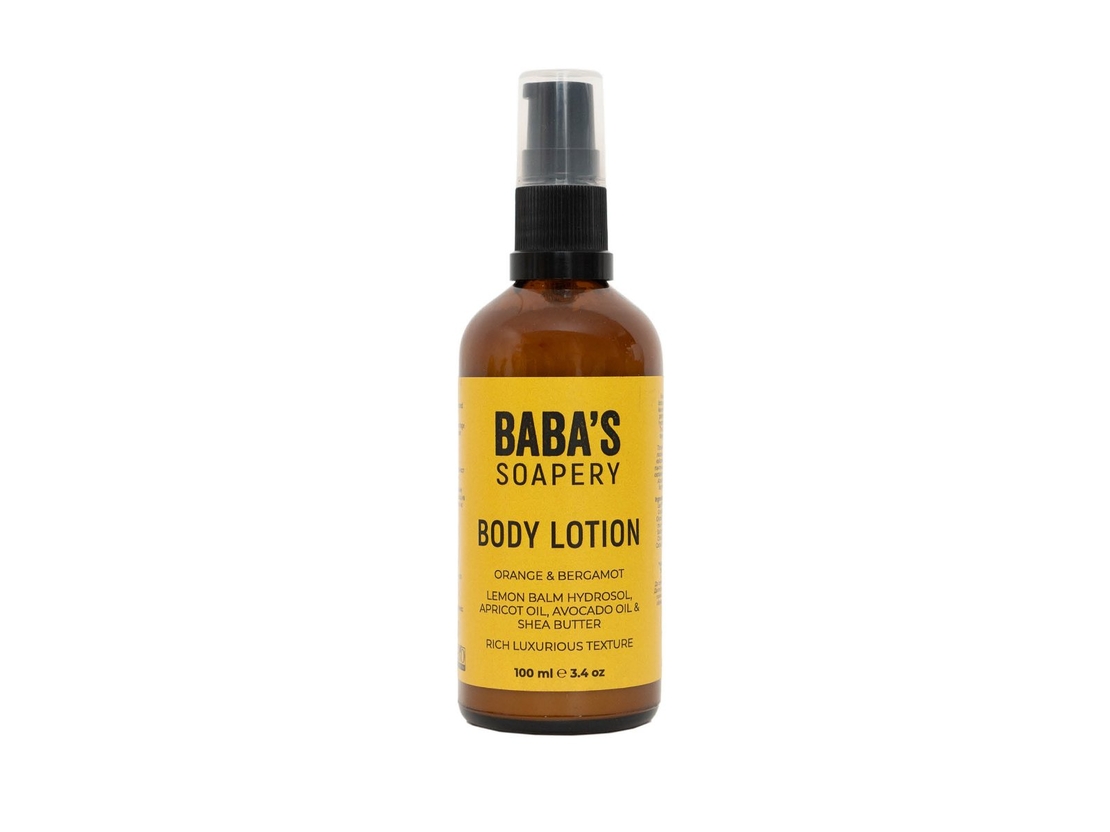 Лосион за тяло с портокал и бергамот 100 мл. BABA'S SOAPERY