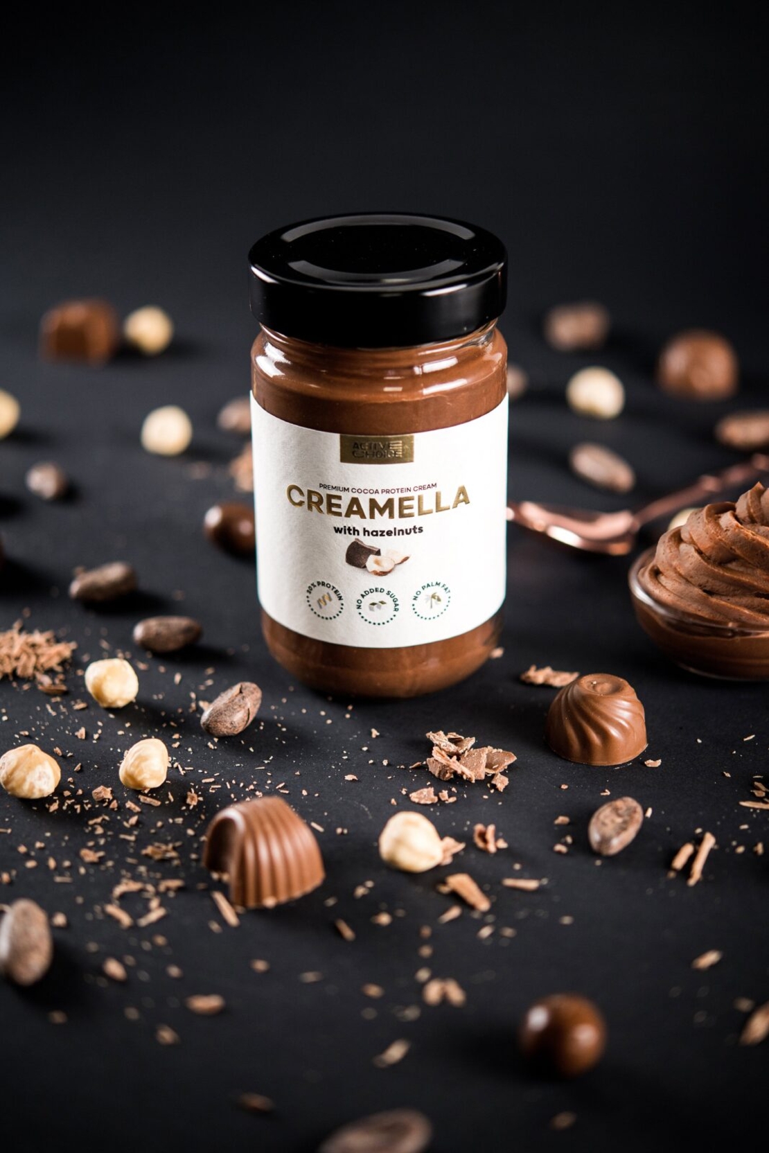 Протеинов крем CREAMELLA Premium, 300 гр. ACTIVE CHOICE