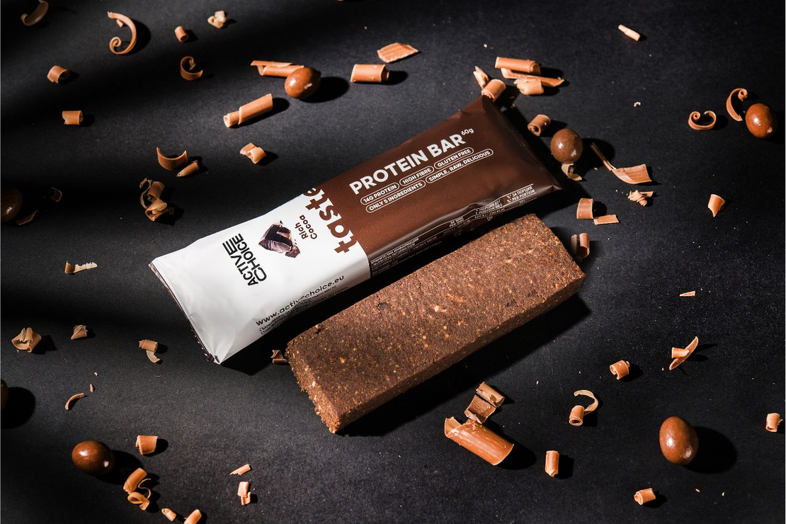 Протеинов бар Rich Cocoa, 60 гр. ACTIVE CHOICE