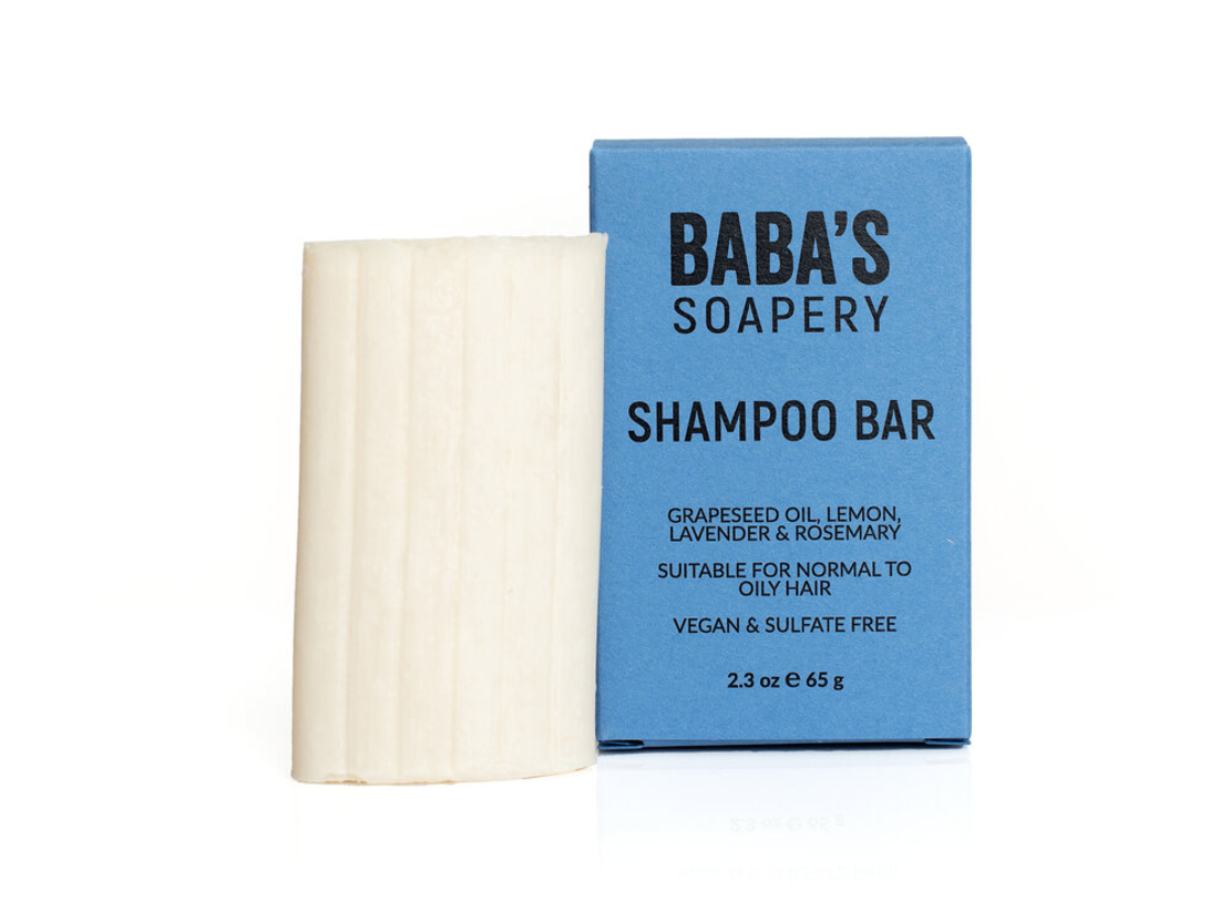 Твърд шампоан с гроздови семки 65 гр. Baba's Soapery