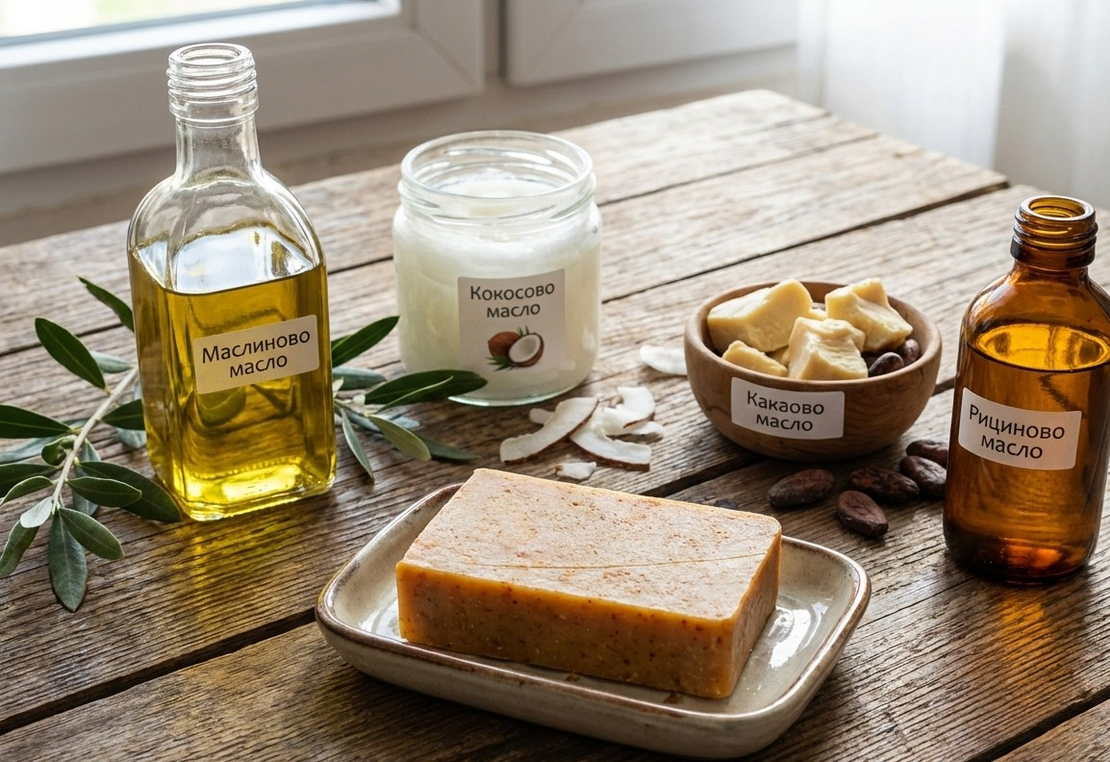 НАТУРАЛЕН САПУН С ШАФРАН SLiFFron Hyg, 120 g.