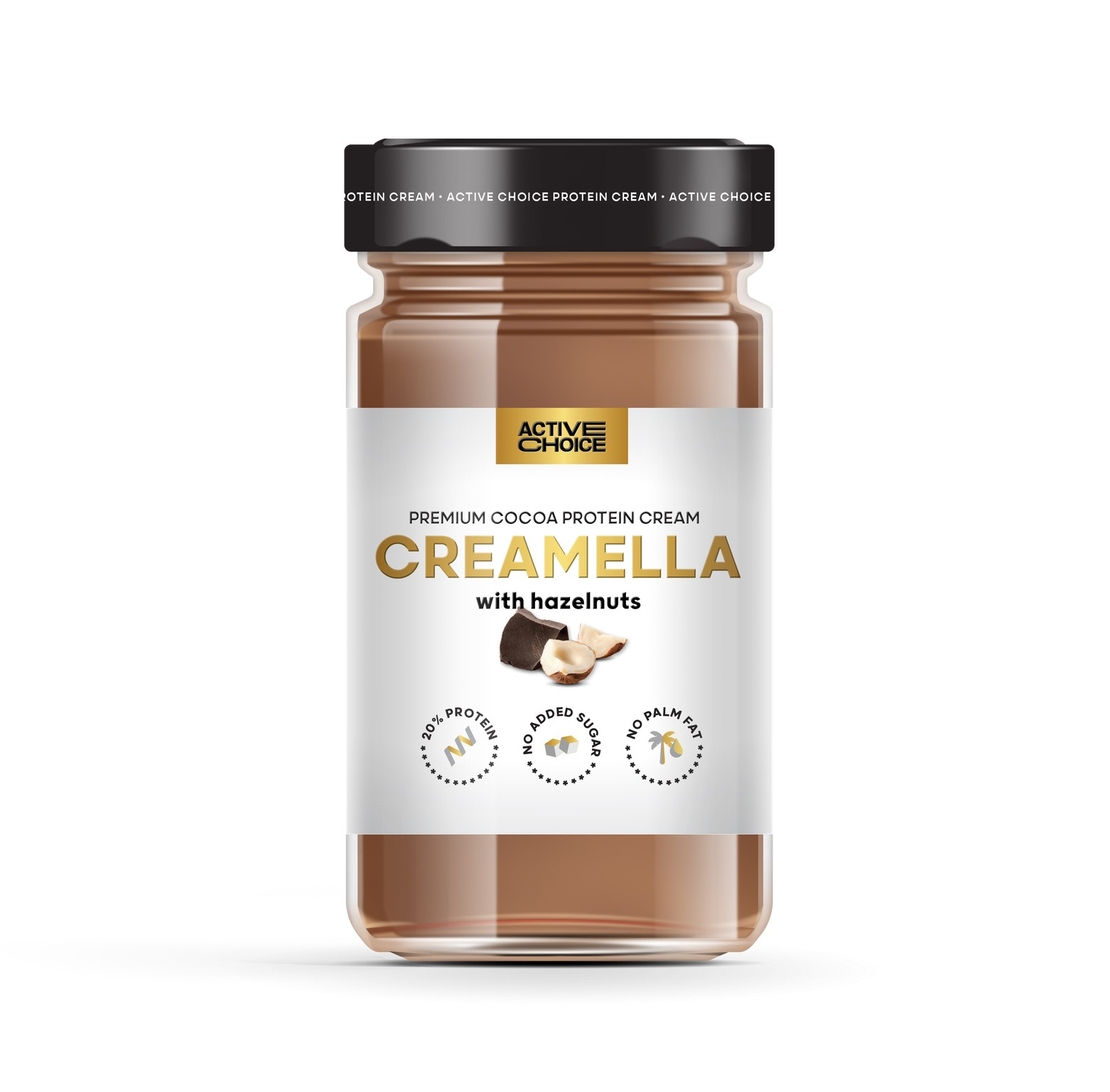 Протеинов крем CREAMELLA Premium, 300 гр. ACTIVE CHOICE